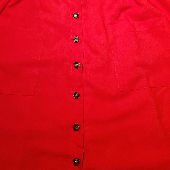 Angashion | Bohemian | Front Button Down Dress - Picture 3 of 7